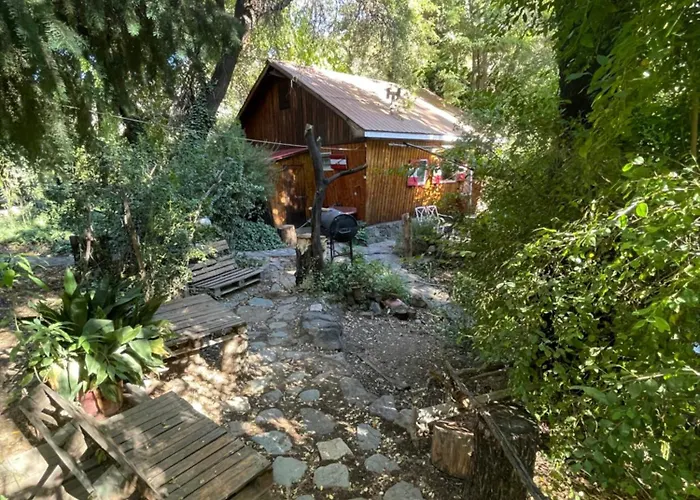 Cabana Alpina En Plena Cordillera Con Acceso A Rio